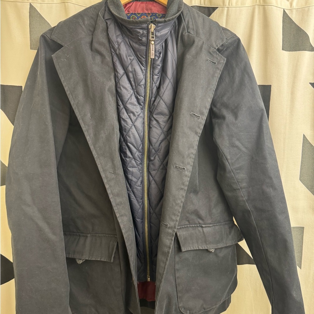 Ted Baker Men's Black Quilted Jacket